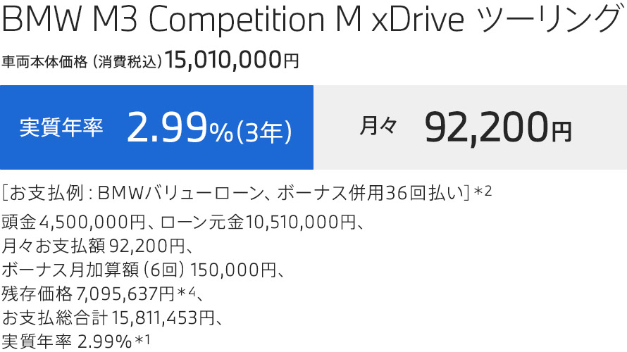 M3　支払例