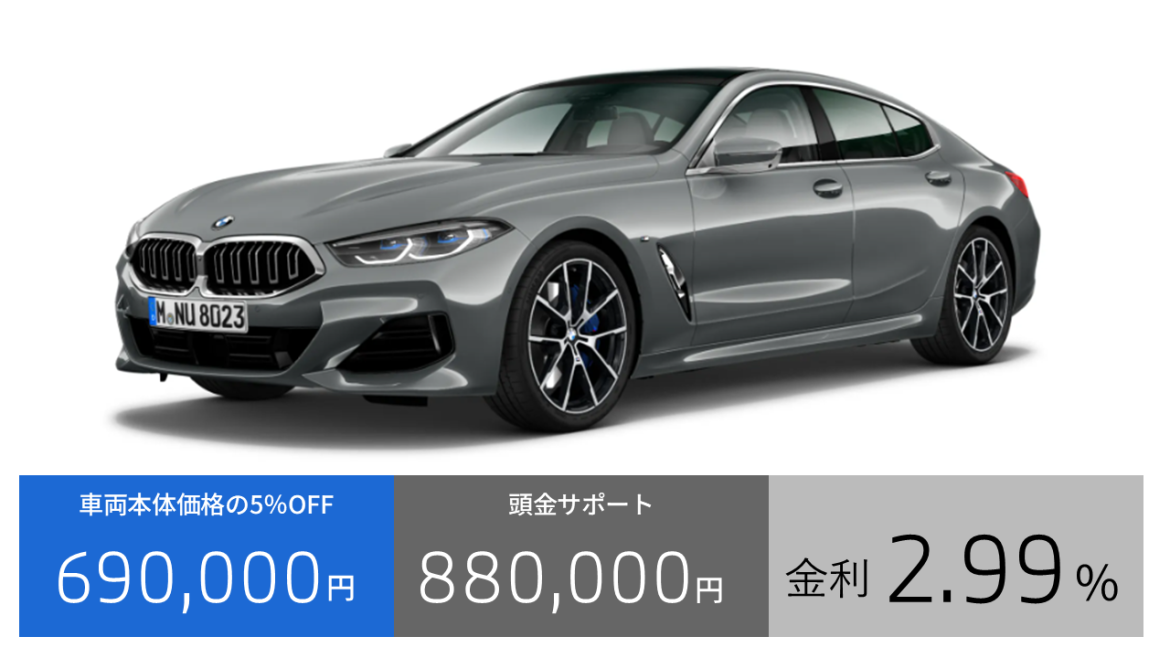 BMW 840i グラン クーペ